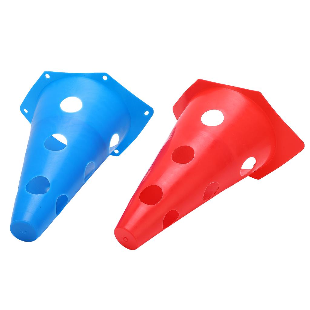 23cm/9.1in Football Barrier Multicolor Portable Skating Marker Basketball Training Cones Football Barrier Multicolor Cones