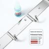 JINGRUIXIANG 304 Stainless Steel 7-Hook Wall Rack