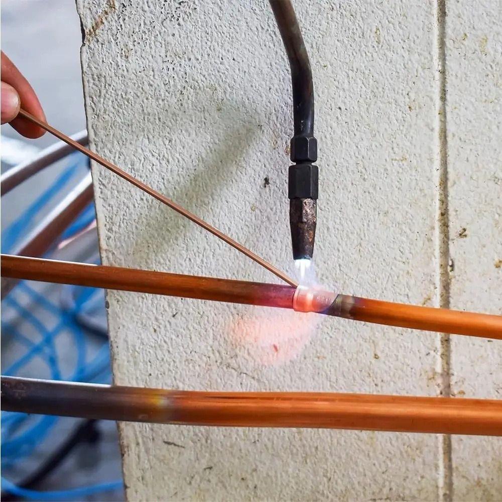 4Pcs 250mm Phosphor Copper Welding Rod  for Mechanical Repair and Refrigeration Equipment
