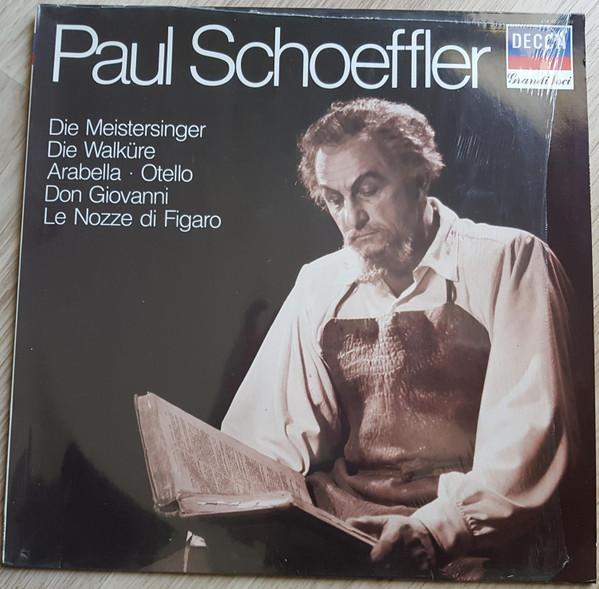 

Виниловая пластинка PAUL SCHFFLER Paul Schoeffler 4144531 Grandi Voci 1985 UK Классическая Б/у