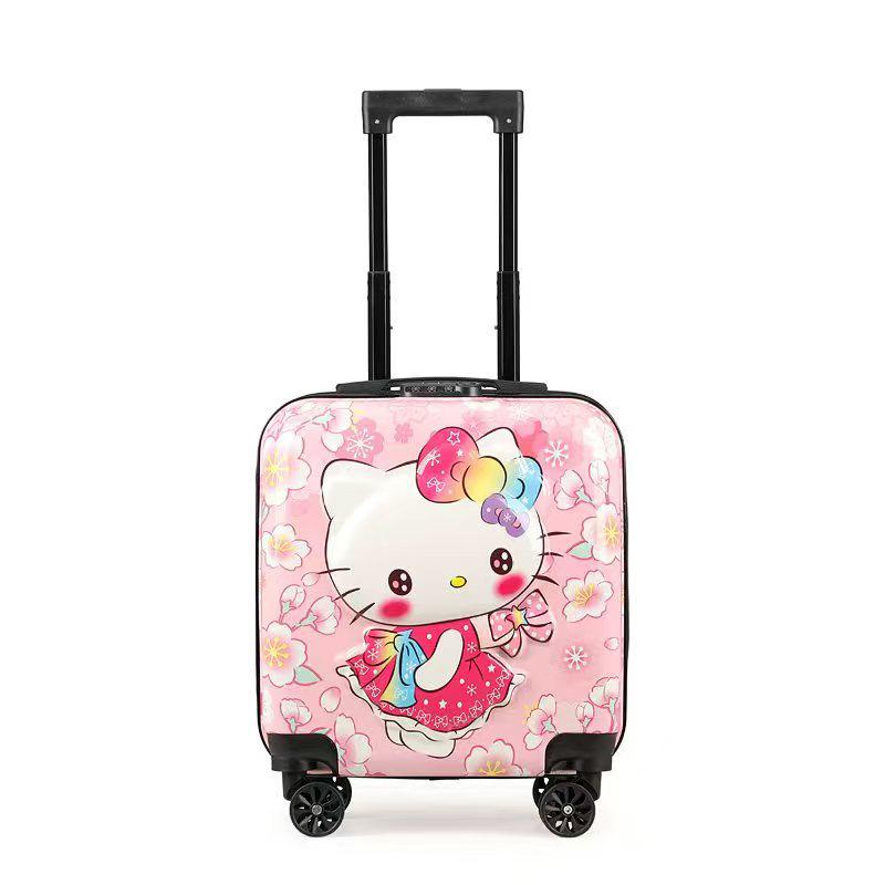 

Дитяча 3D Мультяшна Аніме Валіза з Універсальними Колесами та Легкою Блискавкою 18-inch Children s Carry-on