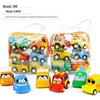 Pull-Back Toy Car Set: Educational Truck Model for Kids