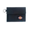 Vintage Minimalist Logo Tri-Fold Polyester Wallet Men Wallet Black 181U90LBB65BK05