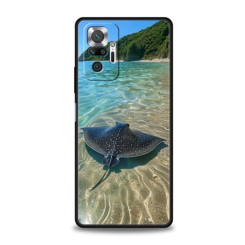 Seaside Scenery Wave Beach Pattern Phone Case For Xiaomi Redmi Note 15 14 13 12 4G 9 10 11 Pro Plus 5G 14C 13C 12C 10C TPU Cover
