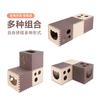 Assembleable Cat Tunnel Bed Multifunctional Pet Toy Foldable Rest House Interactive Play Tunnel for Kitten