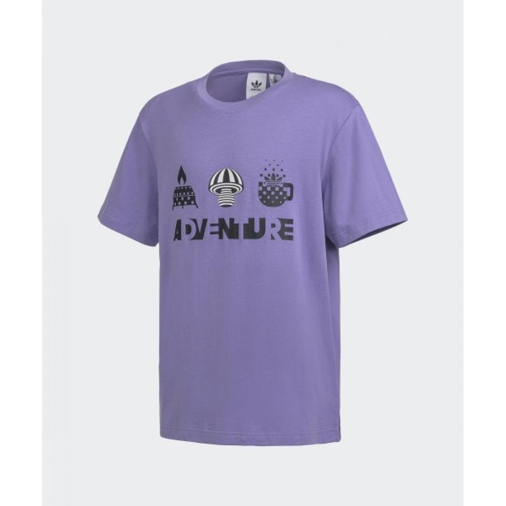 

ФУТБОЛКА ADIDAS NAMMOO SS ПУРПУРНАЯ IK9161