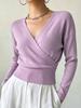 Women's Knitwear, Solid Color, Long Sleeve