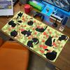 Kawaii Black Cat Large Mouse Pad Xl AntiSlip Rubber Desk Mat Cute Gaming Keyboard Mousepad For Computer Office Desk Accessories
