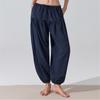 Women's Harem Pants: Casual, Elastic Waistband, Drawstring, Stretch Cuffs, Durable, Sports, Fitness, and Yoga Pants