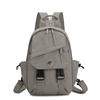 Sac à dos multifonctionnel pour femme Grande capacité Sac bandoulière poitrine pour extérieur et trajet