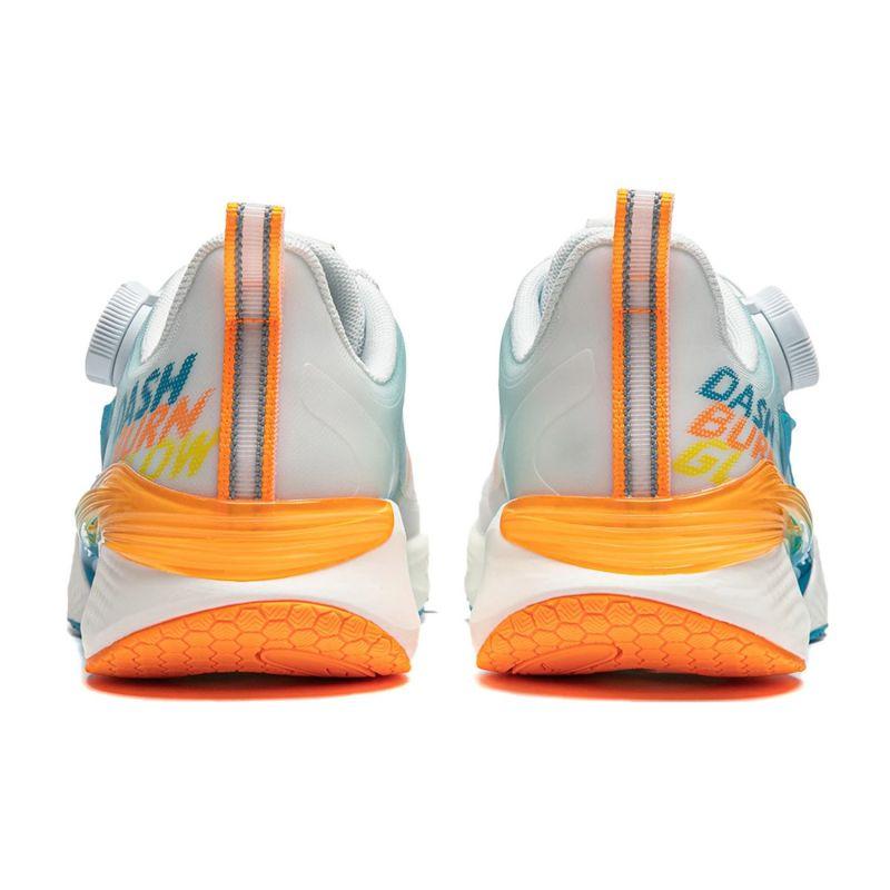 Li Ning Kinder Cloud Light Foam Synthetikleder Bequem Stoßdämpfung Atmungsaktiv Unterstützung Low Top Laufschuhe Kinder Laufschuhe YKFU020-9