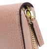 Used GUCCI Purse 449347 Interlocking Leather Pink Pink Zip Around