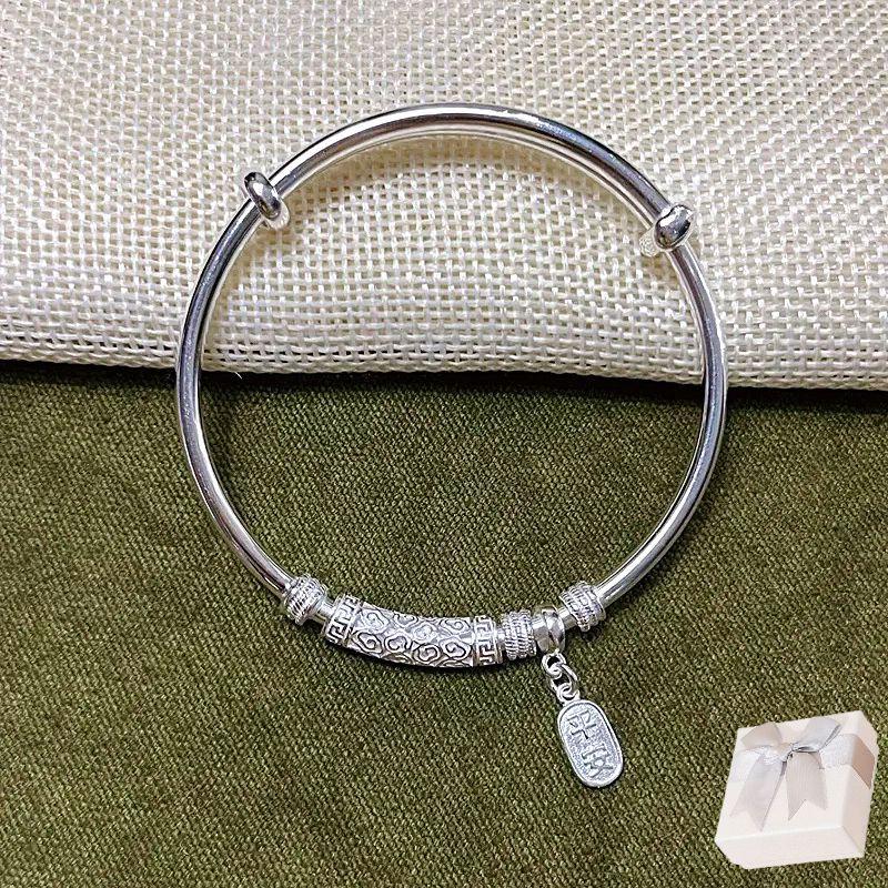 New Chinese style national style, peace and joy bracelet, Xiangyun solid light luxury niche design temperament, simple gift for girlfriend