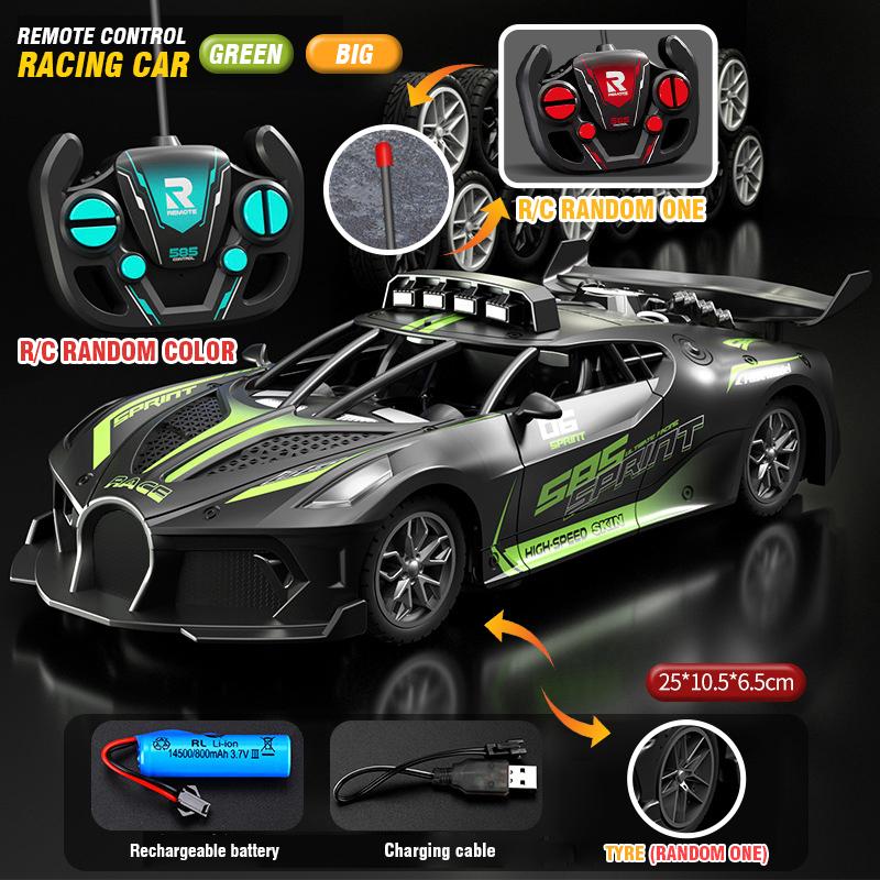 RC Sports Car High Speed Super Remote Control Mini Model Electric Vehicle Drift Racing Car for Kids Educational Toys for Boys