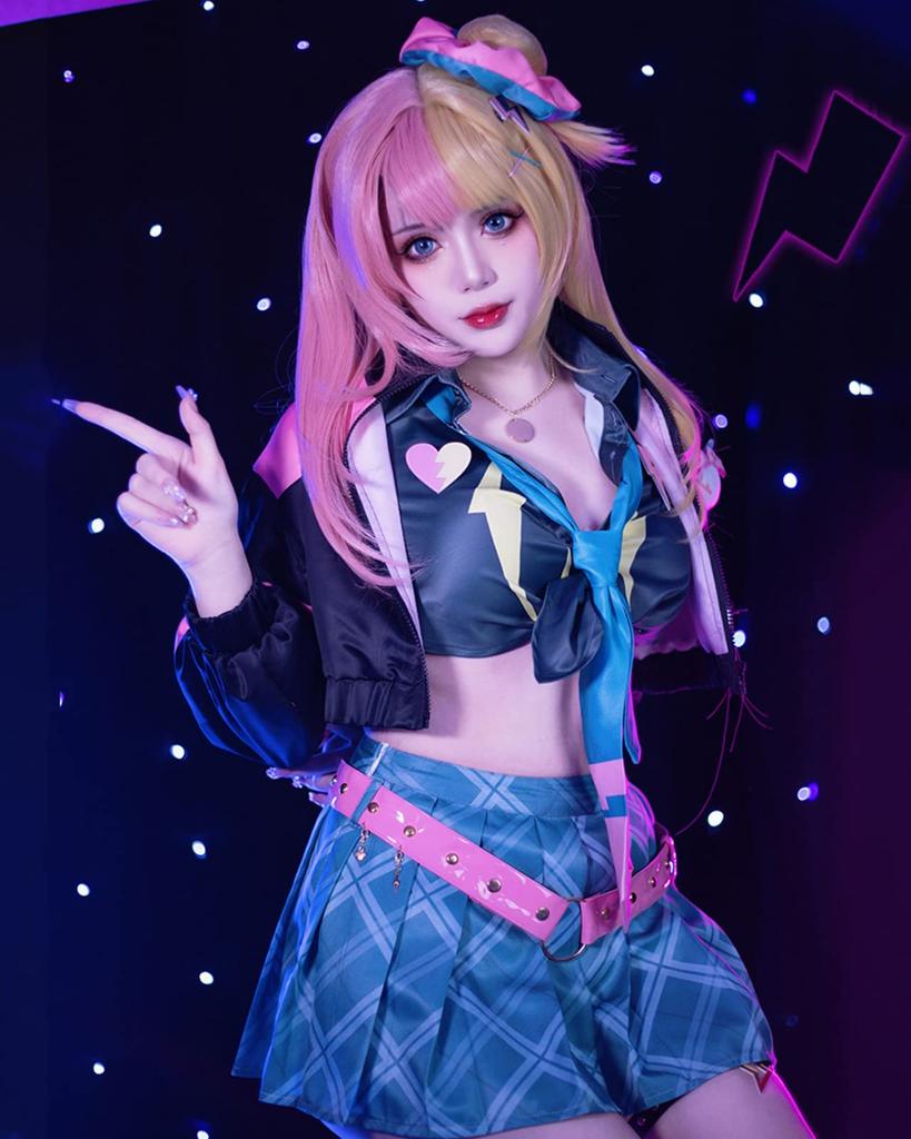 [Milky Time] Nijisanji Torahime Kotoka Cosplay Halloween VTuber Virtual Costume Uniform