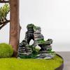 Durable Rock Shape Fake Mountain Ornament Fish Shrimp Shelter Fish Tank Fish Hiding Cave