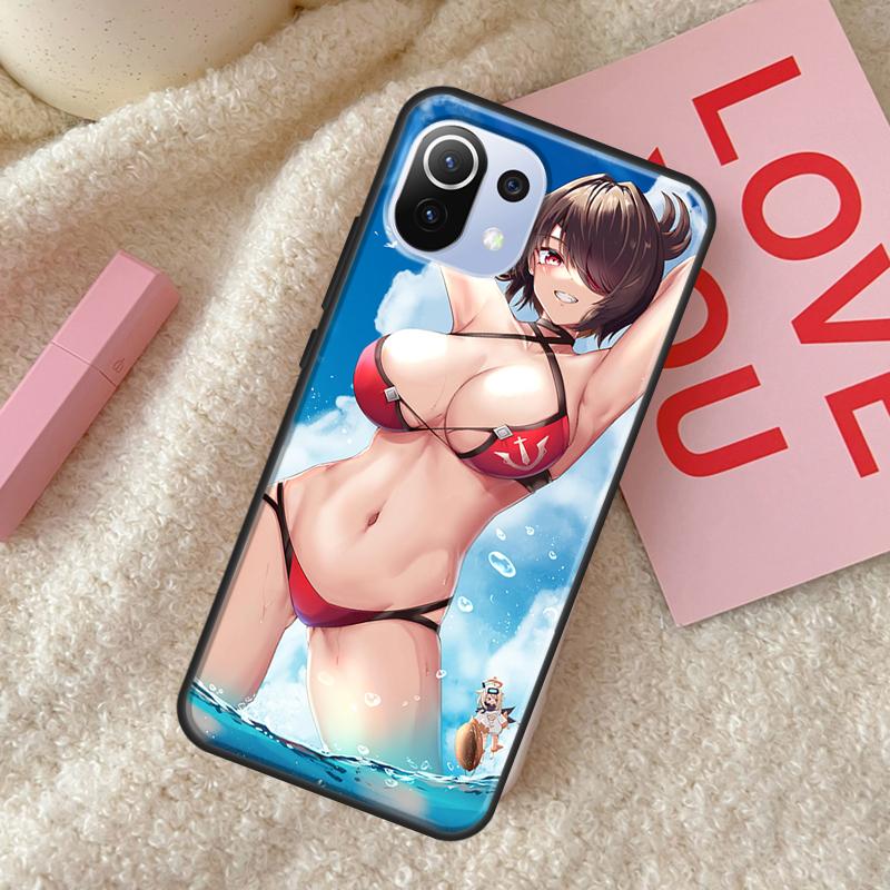 Genshin Impact Sexy Cute Girl Phone Case For Xiaomi Mi 11 Lite 12 11T Pro POCO X3 Pro X3 GT F1 F3 M3 M4 X4 Pro Cover
