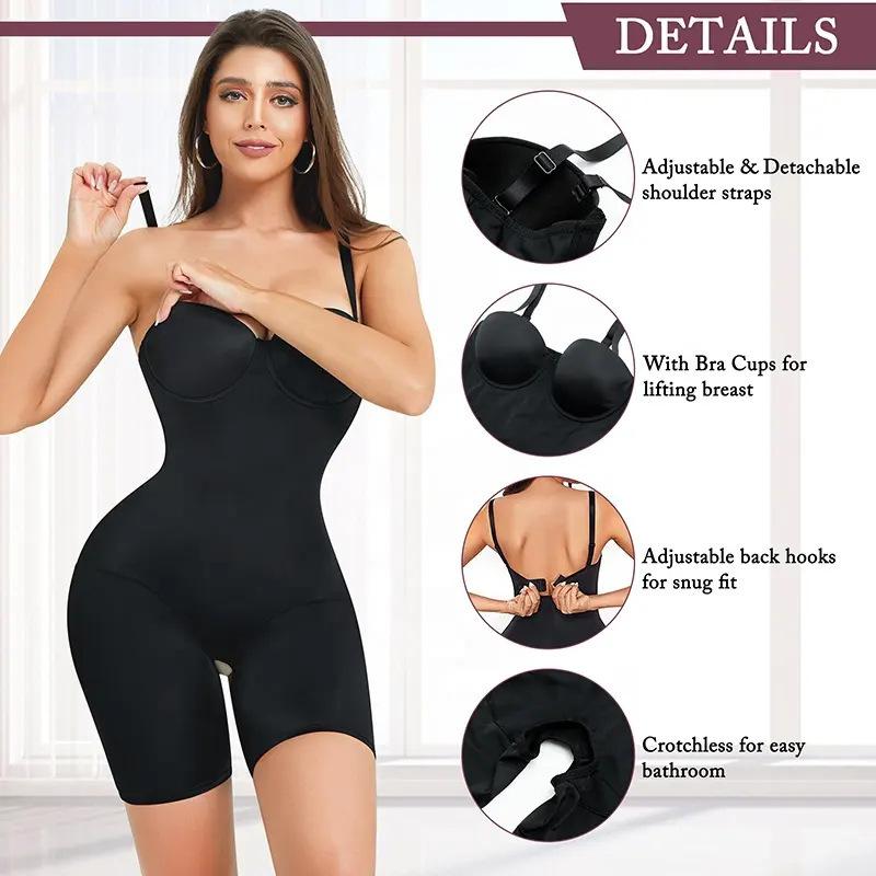 Body Shaping Jumpsuit Suspenders Can Be Worn Outside Waist and Abdomen Lift Buttocks Hip Slim Sports Body Shaping Jumpsuit