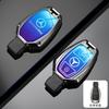 RPO5   Leather Car Key Case Fob for Mercedes Benz A B C S Class AMG GLA CLA GLC W176 W221 W204 W205 Suede Car Key Cover Bag