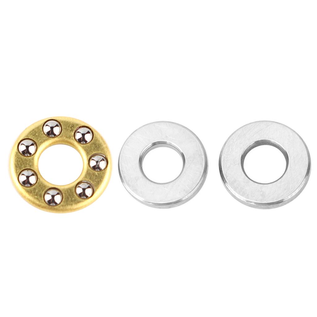 10pcs Thrust   Bearing Miniature High   Flat Steel Bearings Set (F2.5-6M 2.5x6x3mm)