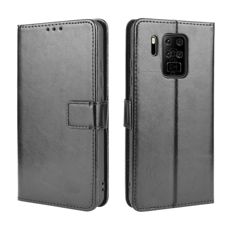 Für Oukitel C18 Pro Wallet Case mit Ständer & Kartenfächern – Stoßfest, Staubdicht, Business Heavy Duty Flip Lederschutzhülle