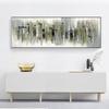 Modern Abstract Gray Green Oil Painting On Canvas Posters and Prints Wall Art Pictures for Living Room Cuadros Decor No Frame