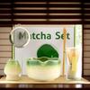 Matcha Whisk Set Tea Ceremony Kit Set of 5 Ceramic Matcha Whisk Accessories for Latte Drinks Kitchen Home Camping Breakfast