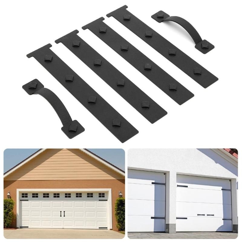 Stylish Garage Door  Magnetic  Proof ABS Material Heavy  Design For Barn Shed Warehouse Door