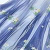 Hanfu Ancient Style Narcissus Embroidered Fabric DIY Sewing Skirt Children's Clothing Ladies Cheongsam Clothing Fabric