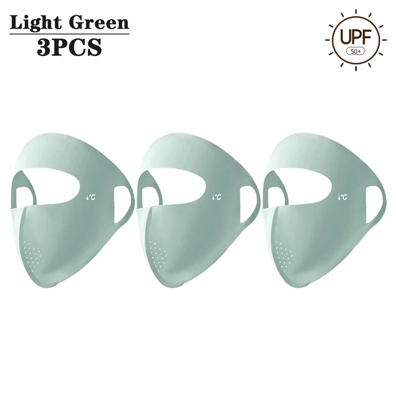 1-10PCS 2025 Summer Full Face Mask UV Sun Protection for Men Women Outdoor Travel Cycling Beach Elastic Breathable Face Cover