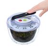 5L Large Capacity Food Fruit Drying Draining Basket Household Strainer Basket Kitchen Tools 24*17*24cm Automatic Vegetable Dehydrator