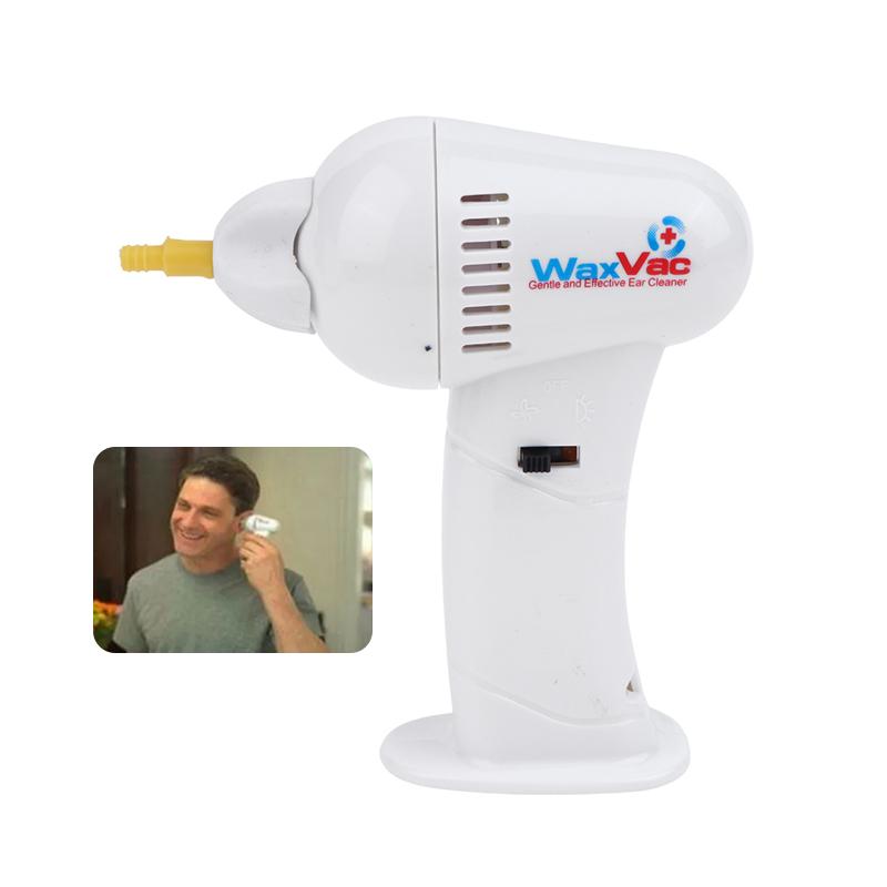 1 Set Electric Clean Headphones Out Safety Ear Cleaner Automatic Vacuum Ear Ear Wax Electric Ear Cleaner Tools Wax Remover