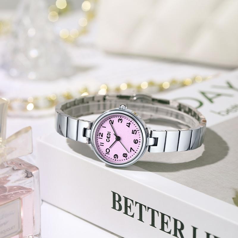 Simple Niche Temperament Student Watch Small Exquisite High Value Alloy Bracelet Watch Women'S Quartz Watch