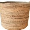 Woven Plant Basket Flower Pots Decorative Large Capacity Holder Storage