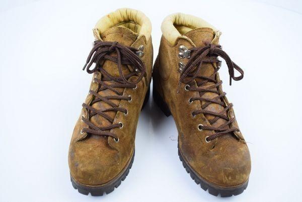VASQUE Leather Trekking Boots Brown 24.0cm Vibram Sole(USED)