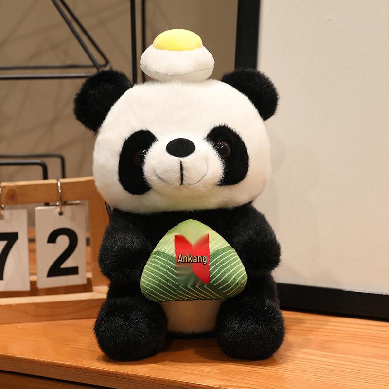 Graduation Panda Plush: Cute God of Studies Ornament for Success