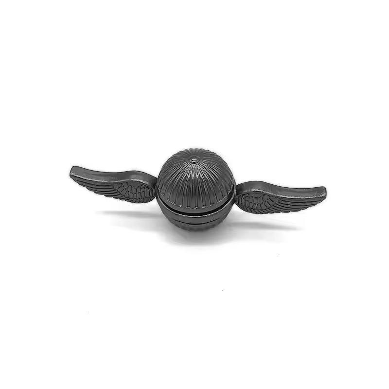 

1Pc Edc Fidget Spinner Toy Fingertip Rotating Wings Gyroscope Stress Relieving Toy Children Adult Rotating Metal Ball Desktop