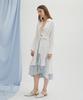 MODERNABLE Asymmetrical Slit Dress - White