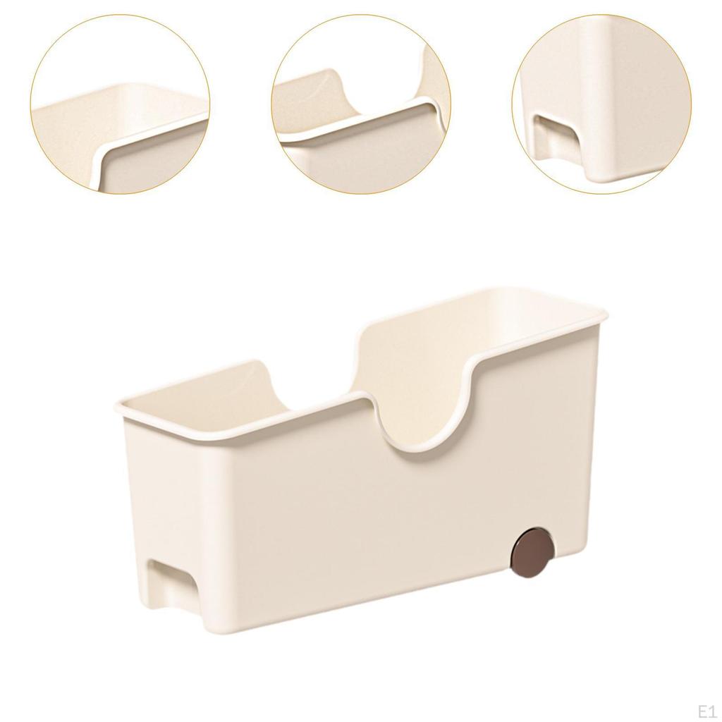 Pojemnik z koszem do przechowywania na kółkach do szafek, blatów