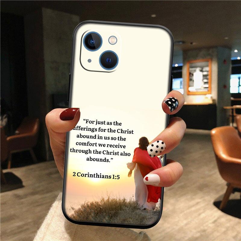 Bibelvers Jesus Christus Neue High-End-Handyhülle für OPPO A3 Pro A72 A74 A76 A77 A77S A78 A79 A94 A95 A18 A40M A58