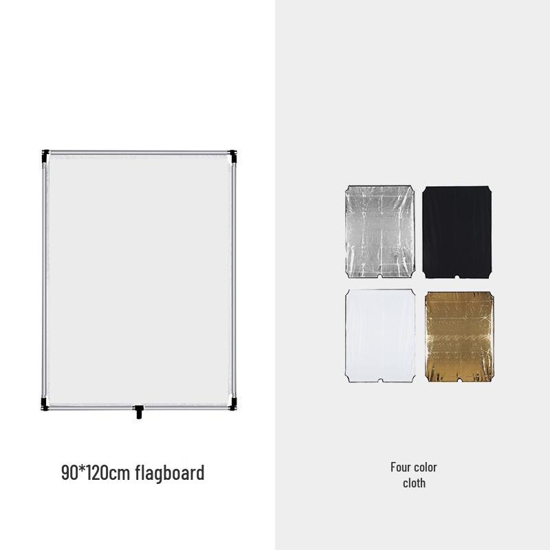 Ambitful Photography Reflector Frame: Large Diffuser Light Blocker for Advertising