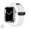 Magnetic Silicone Sport Band with Folding Buckle for iWatch/Apple Watch S10