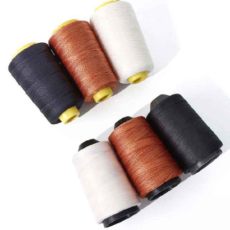 3 Rulo Ağır Hizmet Naylon İp Polyester Dikiş İpliği El Dikişi Giysi Ayakkabı Tamiri Balıkçılık İpi Uçurtma Yapımı İçin