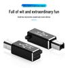 Type-C Female to Square Port Adapter for Printer and Electric Piano Connection