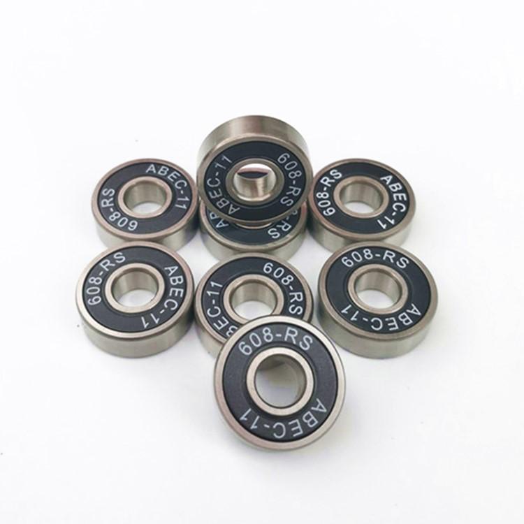 Top Quality 608 RS ABEC-9 ABEC-11 Scooter Skateboard Bearing in Chrome Steel for Waterproof Roller Skate