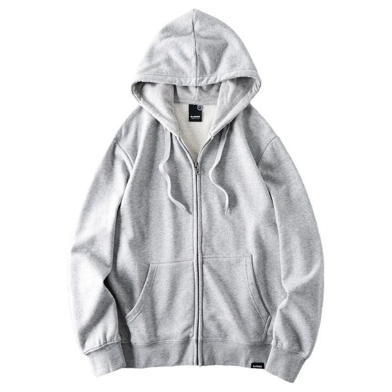 Cardigan Hoodie Men's Zip-up Terry Hood Sports Outerwear Foreign Trade Export Original Overplus Order Cut the Tag Off Men's Clothing Men's Jacket