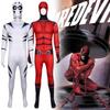Tiger Daredevil White Cosplay Bodysuit Costume Jumpsuit Halloween Party Gift