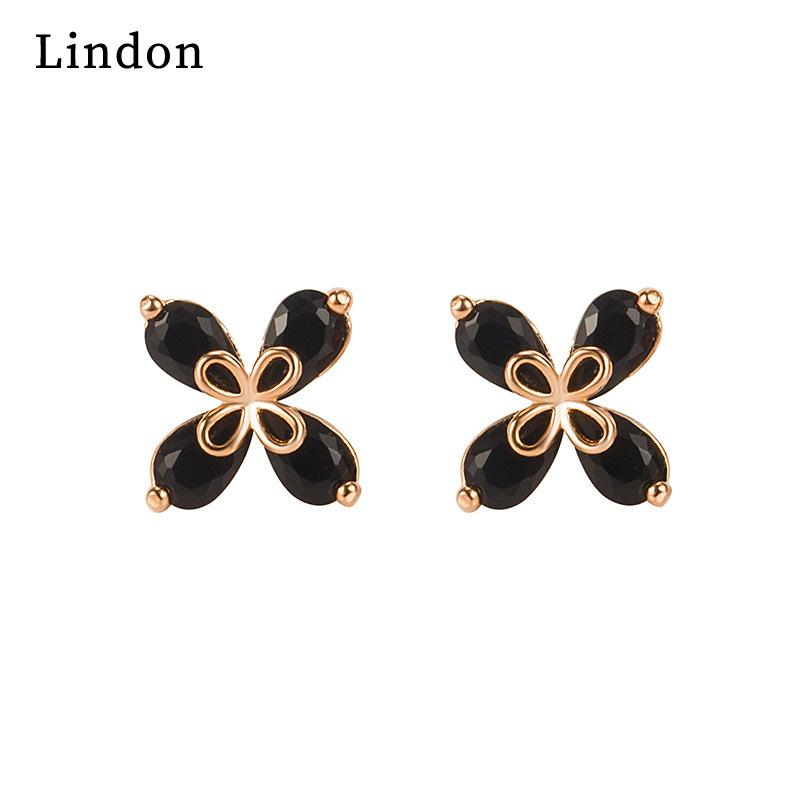 

Серьги Lindon Серьги-подвески для женщин Подарки на свадьбу чёрный