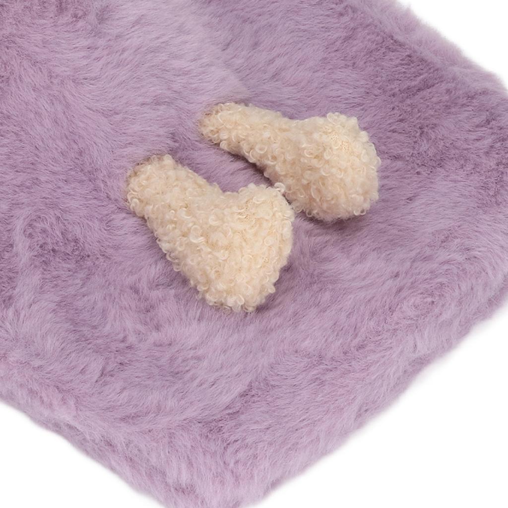 Hot Water Bag Multifunctional 1000ml Capacity Wide Mouth Cute Cartoon Hot Water Bottle for Homes