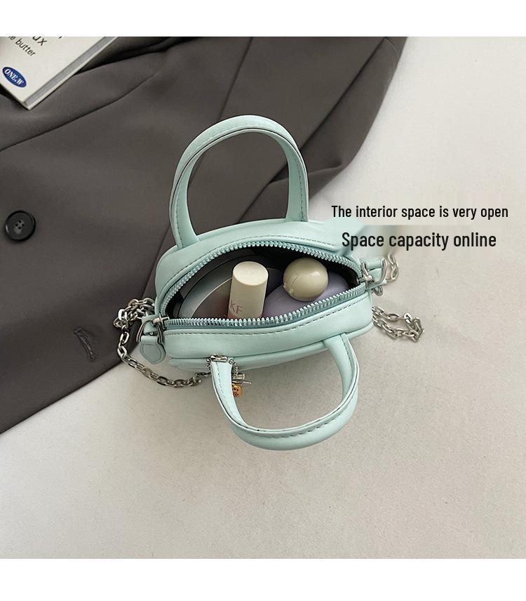 2025 Frühling Damen Stilvolle Mini-Handtasche - Schlichte, vielseitige Umhänge- & Schultertasche